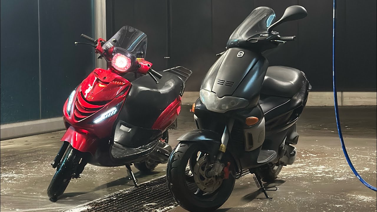 Gilera runner 70cc X Zip 172cc POV Ride