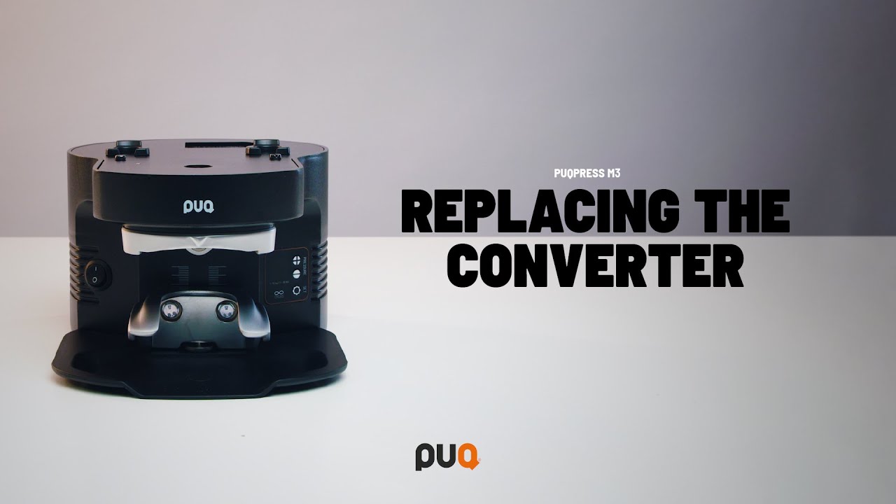 PUQpress M3 - Replacing The Converter
