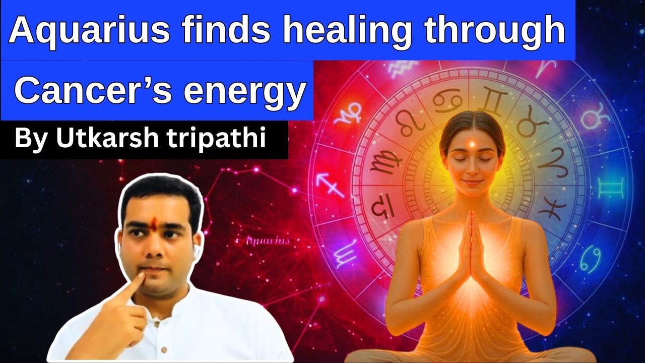 Aquarius finds healing through cancer's energy
