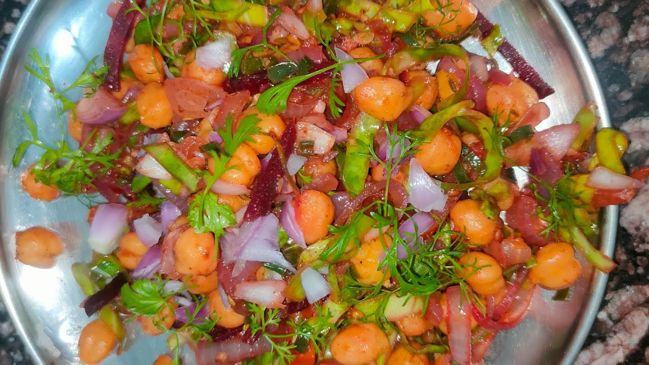 Chick pea Salad for Weight loss/Evening snacks,Morning breakfast ideas/5min recipe #snacks #food 