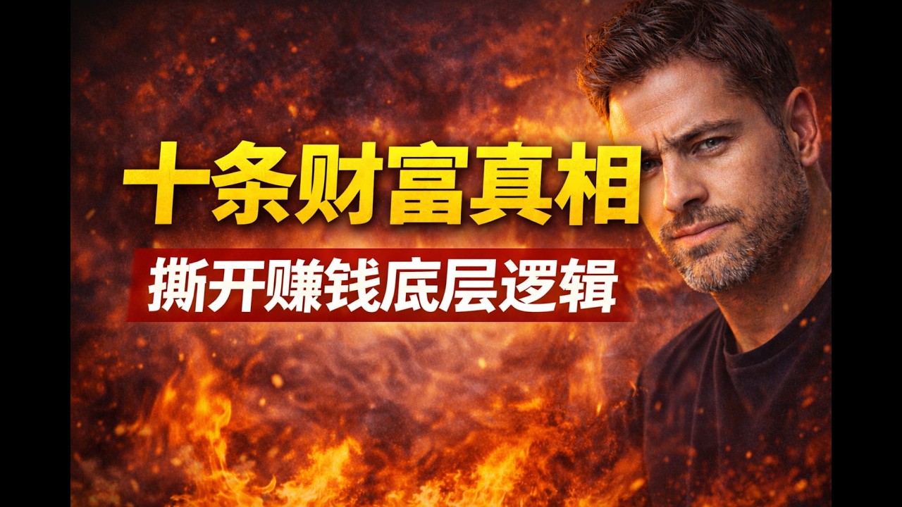 想发财只吃透两本书，十条财富真相撕开赚钱底层逻辑 #职场成长  #工作方法 #商业思维  #思维模型 #自我提升