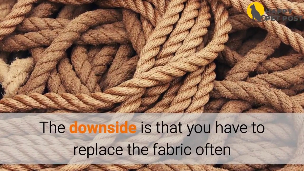 what kind of rope for cat scratching post should you use?