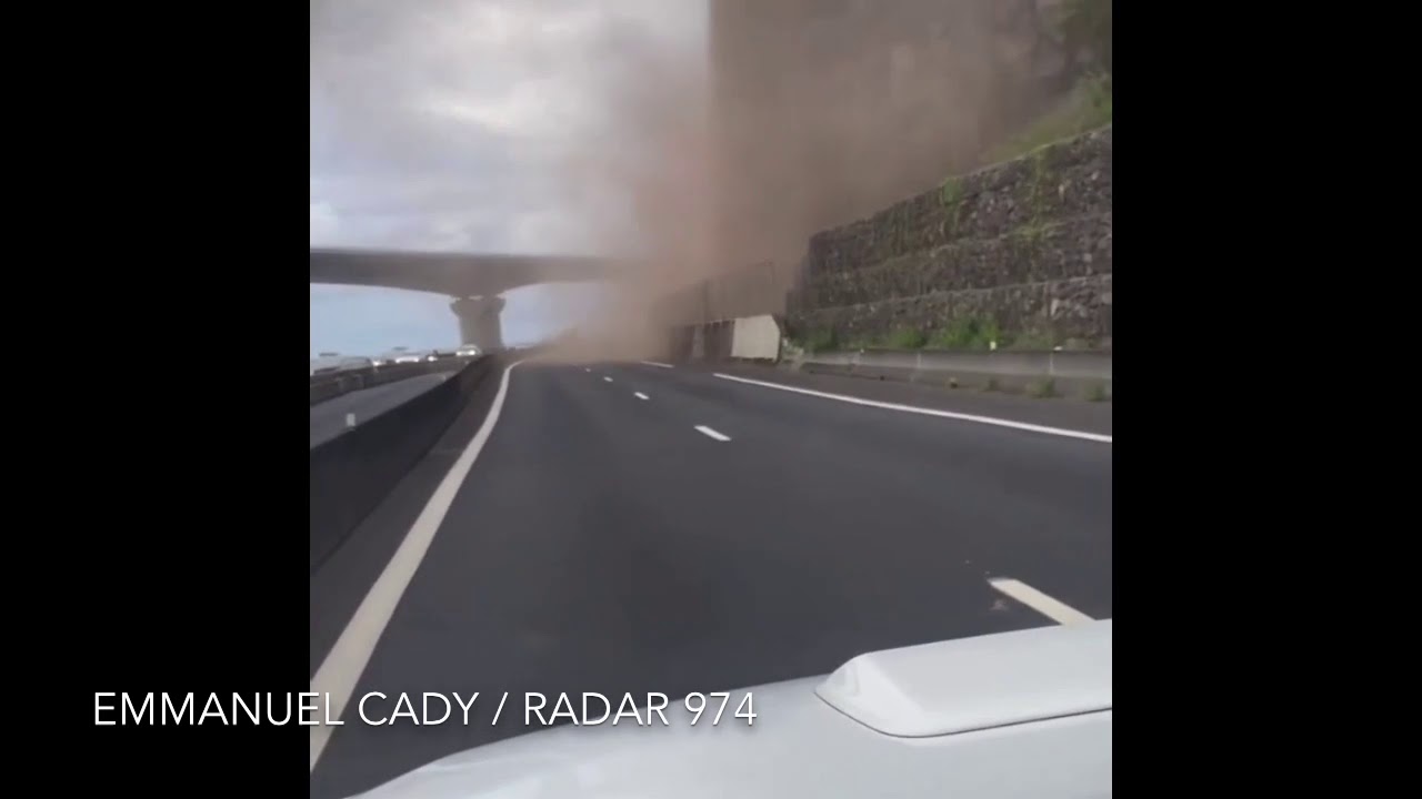 &Eacute;boulis sur la route du littoral