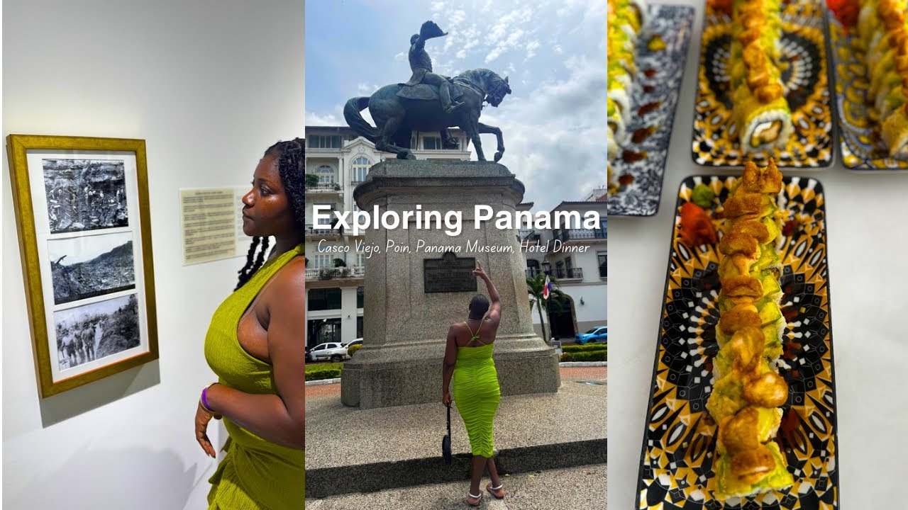 Panama Vlog: Exploring Panama| Casco Viejo (Panama Old City + Poin + Rooftop Vibes + Hotel Dining….