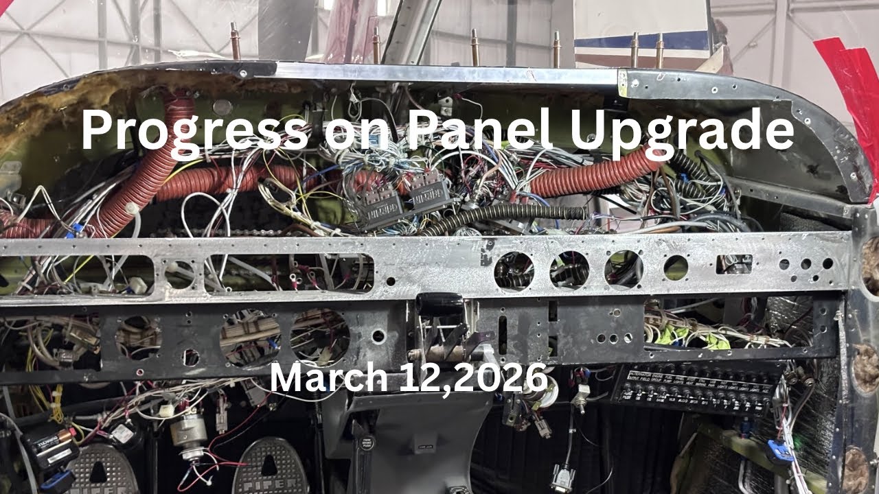 Progress on avionics panel upgrade