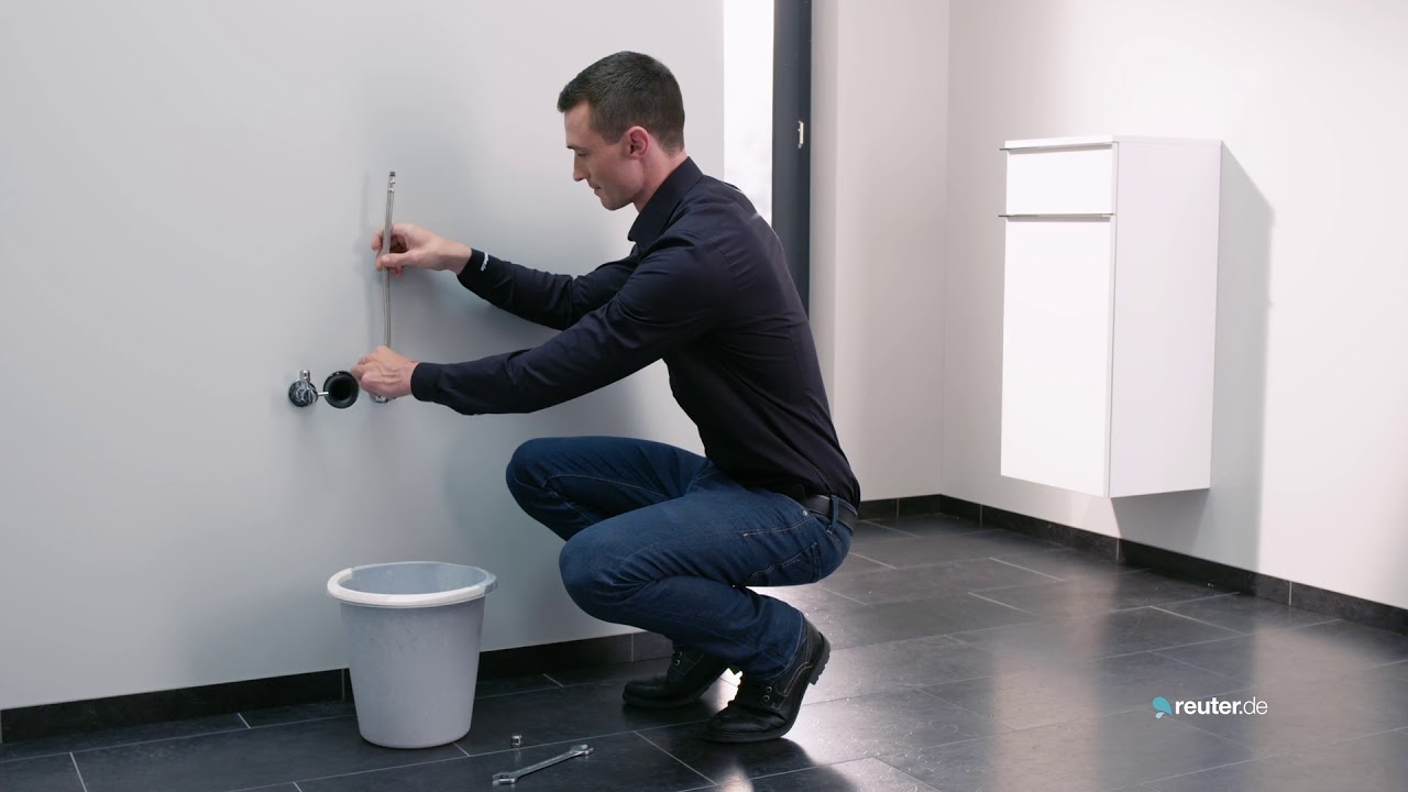 Montage Schrankwaschtisch Villeroy & Boch 