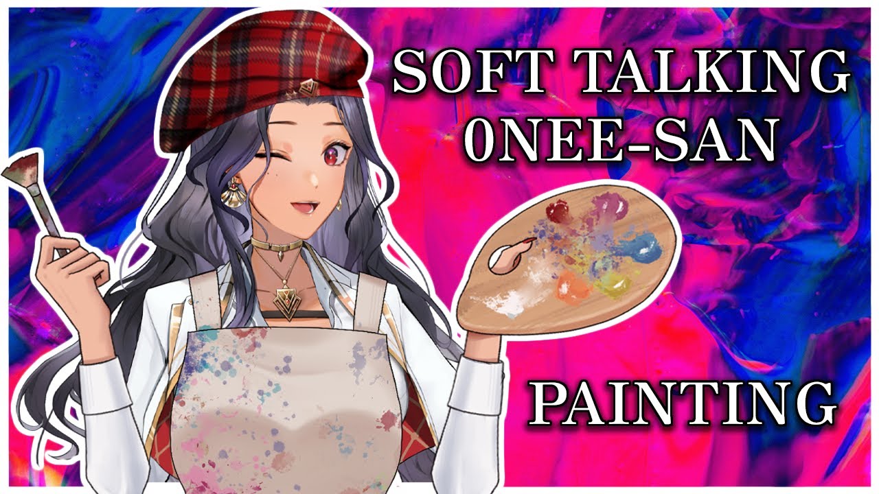 【HANDCAM】Soft Talking Onee-san Painting💋🎨【NIJISANJI EN | Scarle Yonaguni】