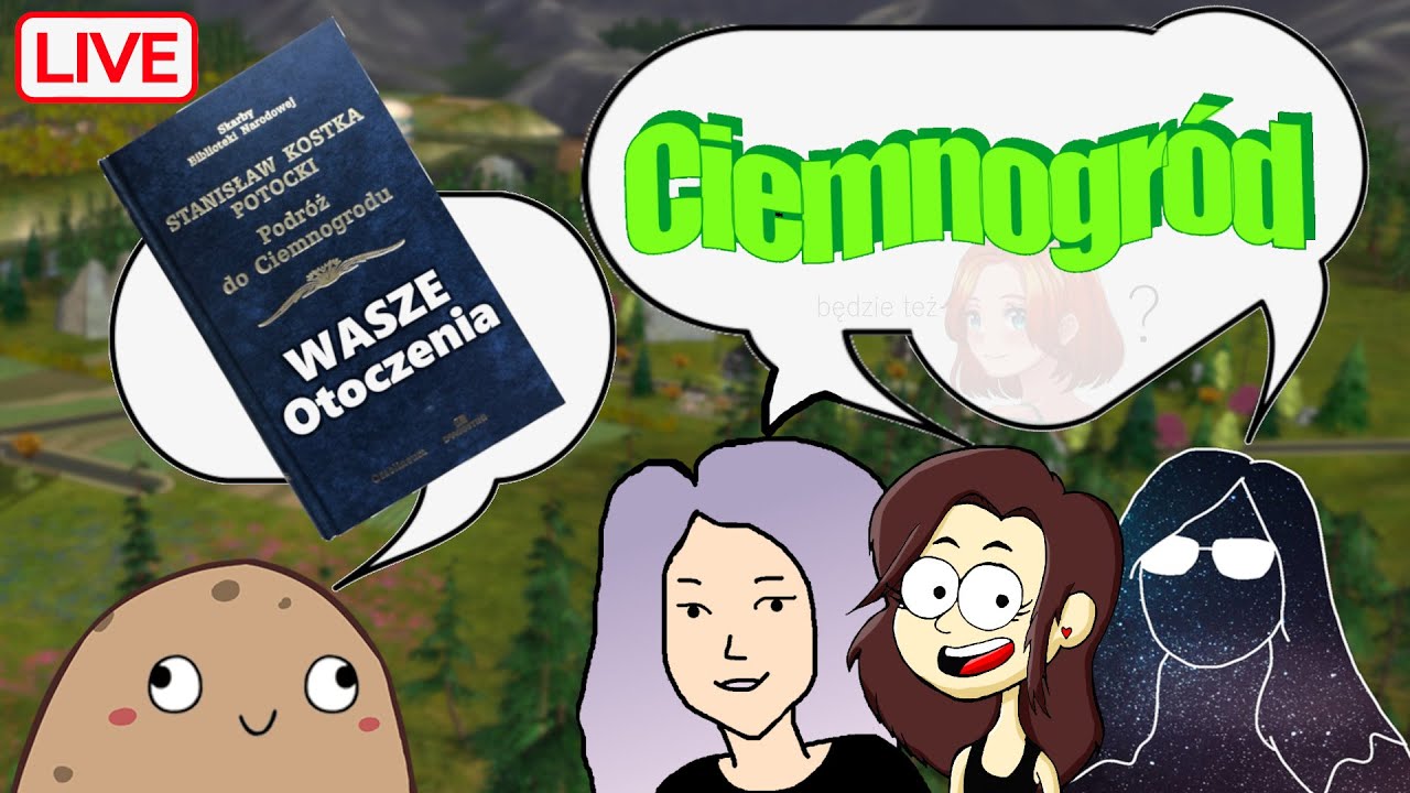 Ciemnogr&oacute;d od Otoczeniarni | WASZE otoczenia #24 z Karlą, Noks, Xao i (chyba) Cute&Yarny | LIVE!