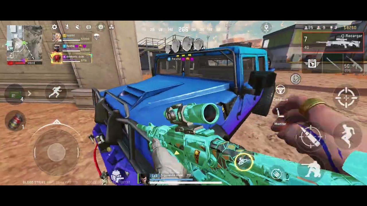 Partida sale mal en Blood Strike! 😐