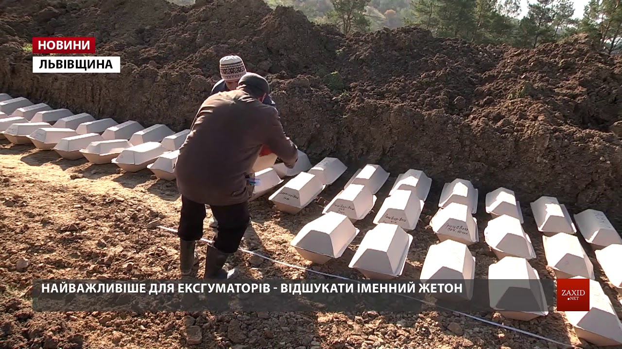 На військовому цвинтарі на Львівщині перепоховали останки 400 німецьких солдатів