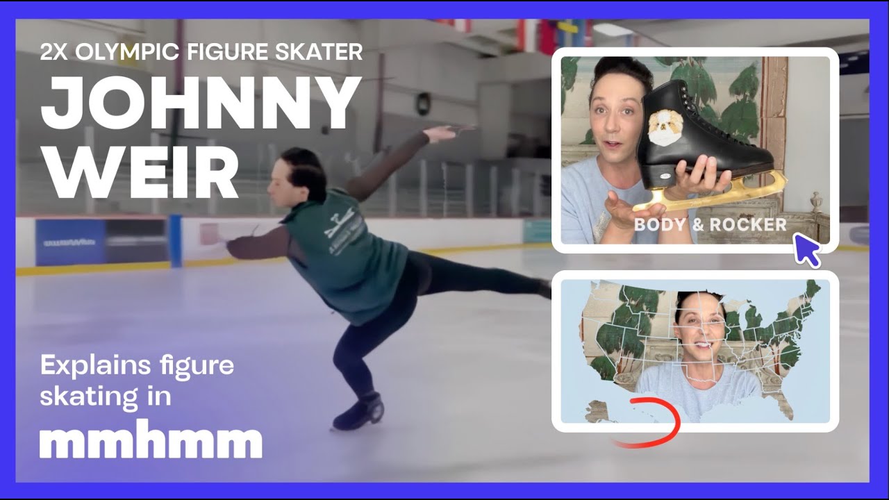 Skates, figure skating, and your first steps on the ice. Johnny Weir explains skating with mmhmm