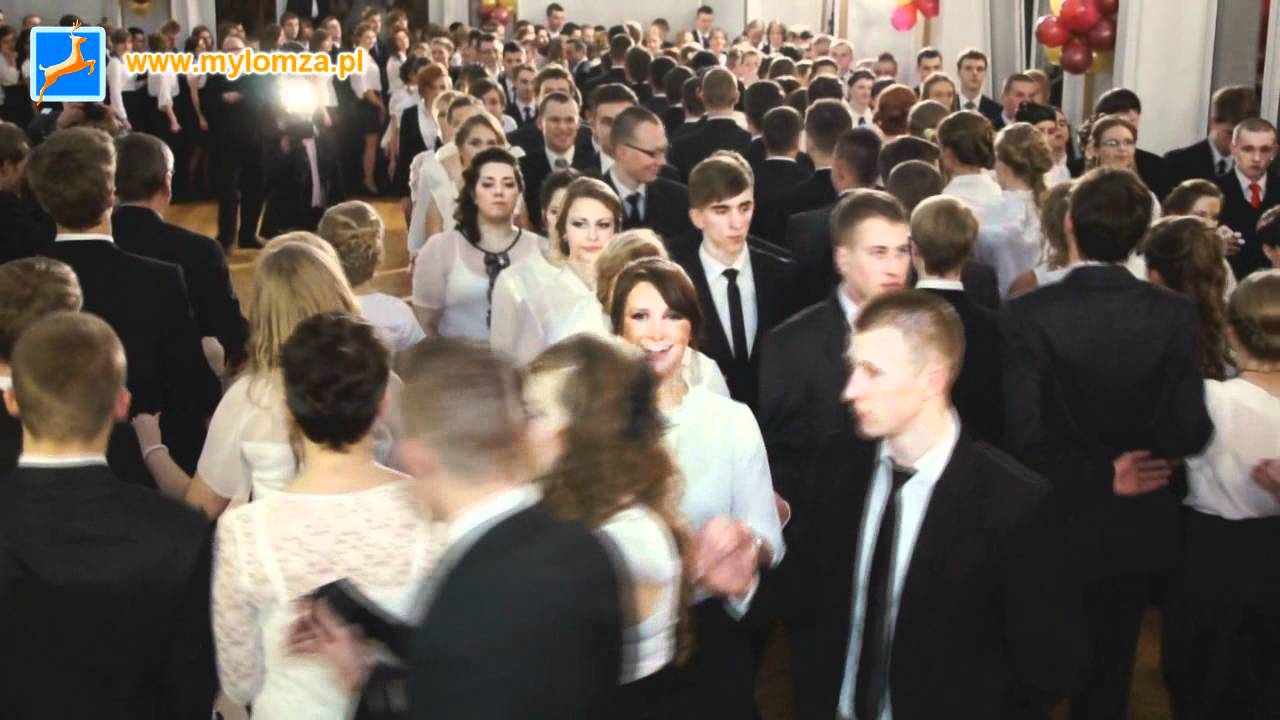 Studniówka w I Liceum Ogólnokształcącym w Łomży (2012)