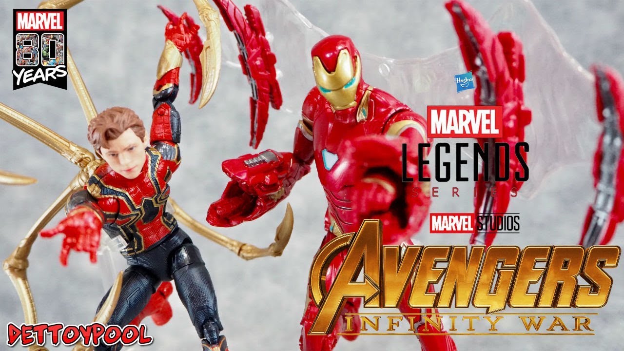 【インフィニティウォー】マーベルレジェンド アイアンマンMARK50 & アイアンスパイダー 2パックセットレビュー！！