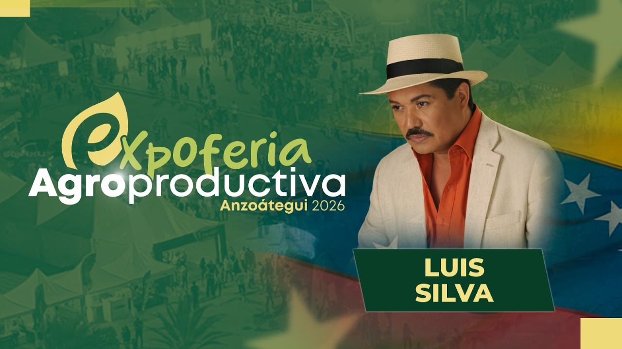Presentación de Luis Silva en la Expoferia Agroproductiva Anzoátegui 2026