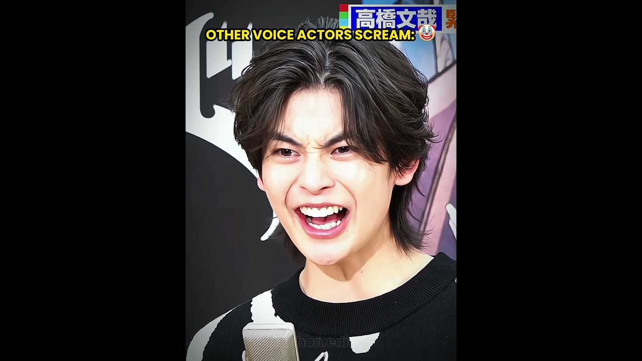 Other Actors Scream vs This Guy ☠️ | #edit #voiceactor #scream #usa #newyork
