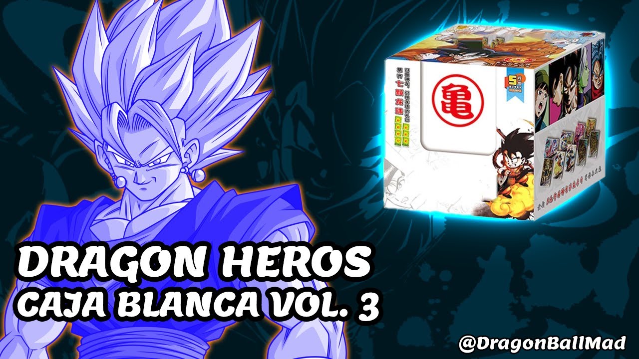 DRAGON HEROS - CAJA BLANCA 3 EDICIÓN #CartasDragonBall