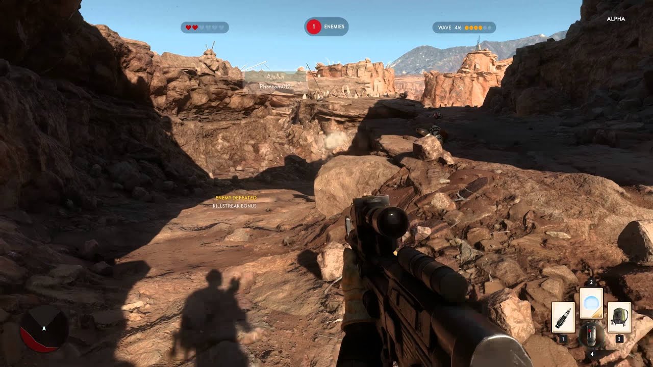 Star Wars Battlefront SP ULTRA Gameplay @2K@60fps