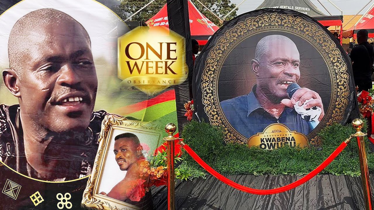LIVE NOW 🔴 Very Sad😭Ghana’s Music Legend Aseibu Amanfi One Week Observation💔