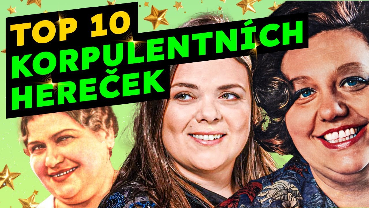 Top 10 korpulentních českých hereček: Krása, která se nevejde do tabulek