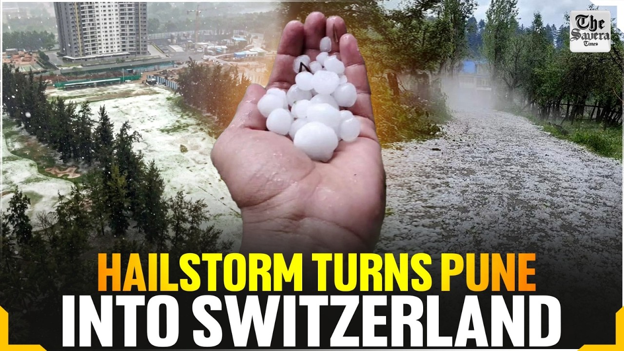 &lsquo;Kashmir or Switzerland?&rsquo; Pune Hailstorm Leaves Internet Stunned