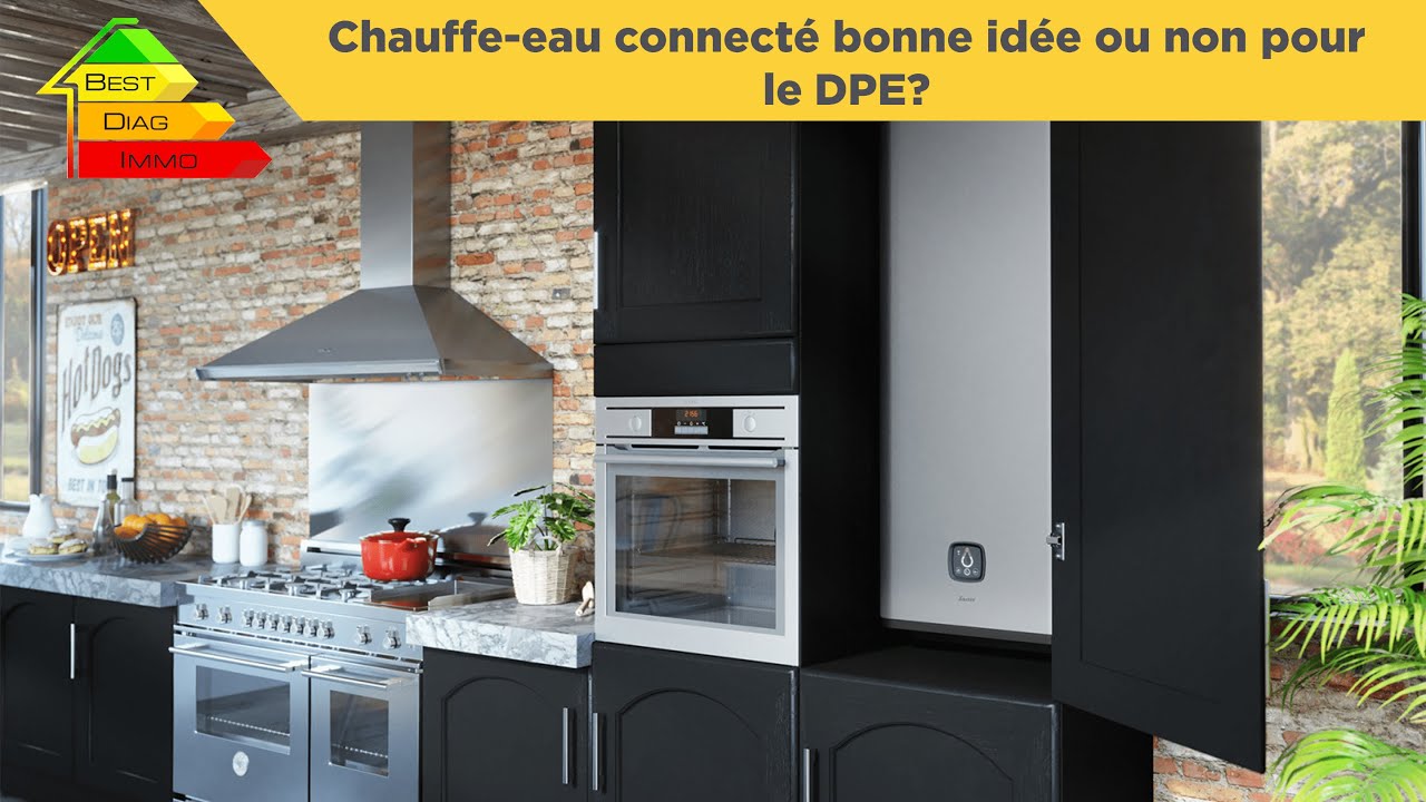 Chauffe-eau connecté et impact sur la note énergétique du DPE