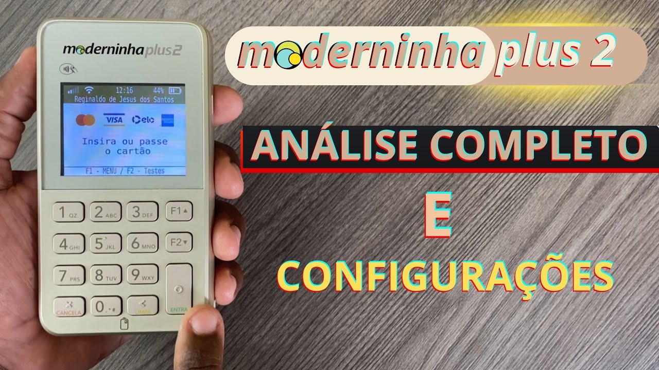Moderninha Plus 2 PagBank - Veja Como Atualizar e Configurar