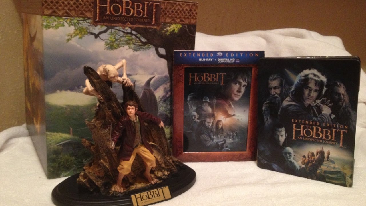 The Hobbit: An Unexpected Journey Extended Edition Exclusive Blu-ray Unboxings - Amazon & Target
