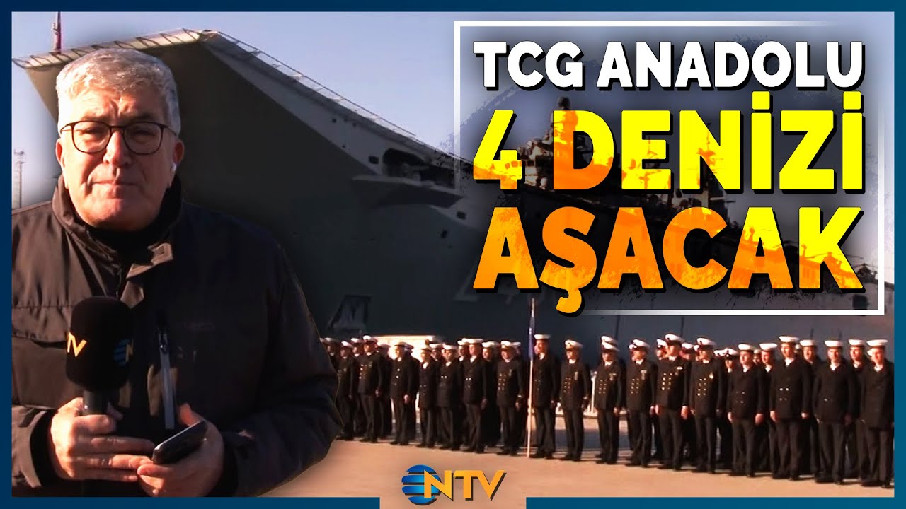 4 Denizde 3 Ay Sürecek Olan NATO Görevi İçin, Anadolu Türk Deniz Görev Kuvveti Yola Çıktı | NTV