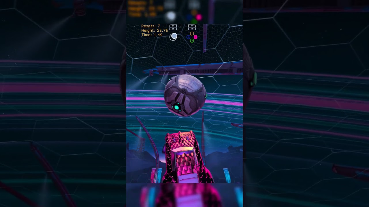 WORLDS BEST FREESTYLE SHOT #rocketleague