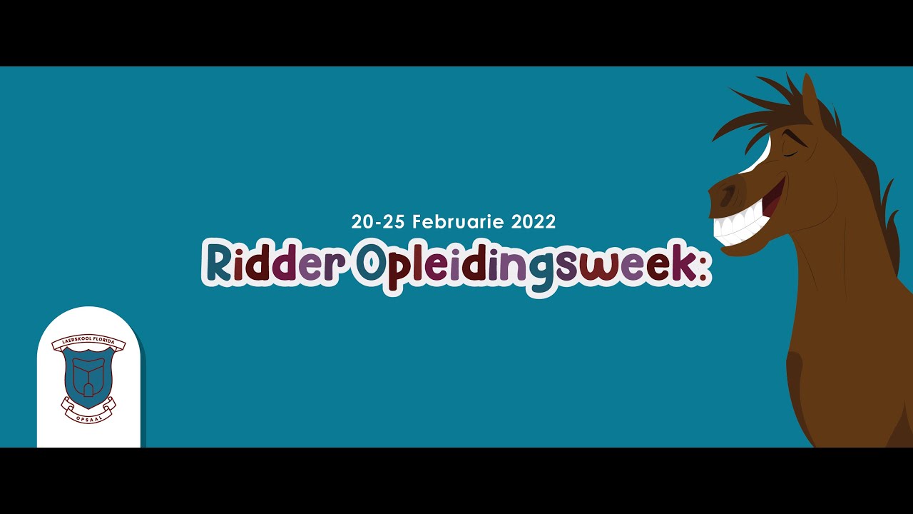 Florries Ridder Opleidingweek