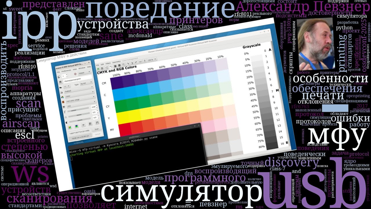Симулятор, точно воспроизводящий поведение МФУ (Александр Певзнер, OSSDEVCONF-2025)