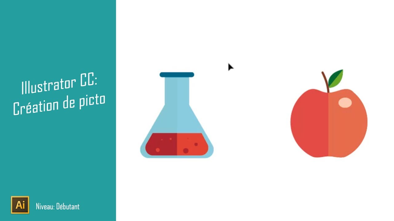 Création de pictogramme dans Illustrator CC