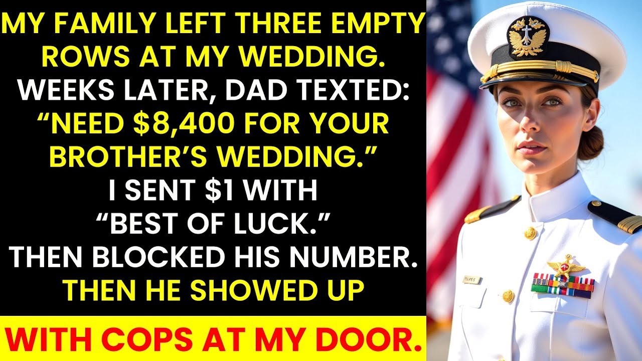 My Family Abandoned Me at My Own Wedding — Then Dad Showed Up With Cops