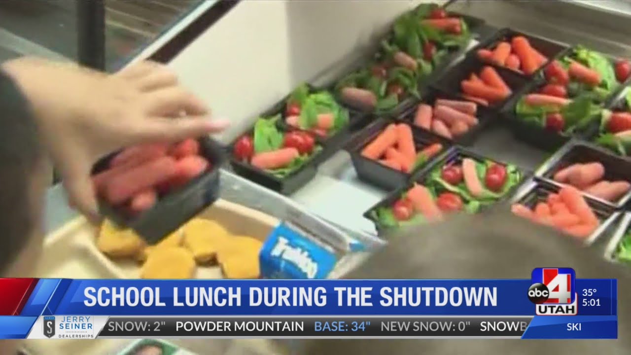 Government shutdown threatens school lunches