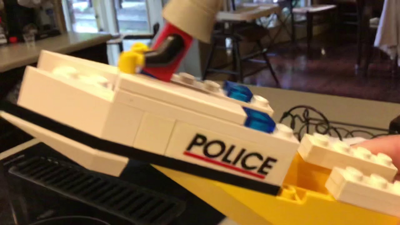 Police rocket ship