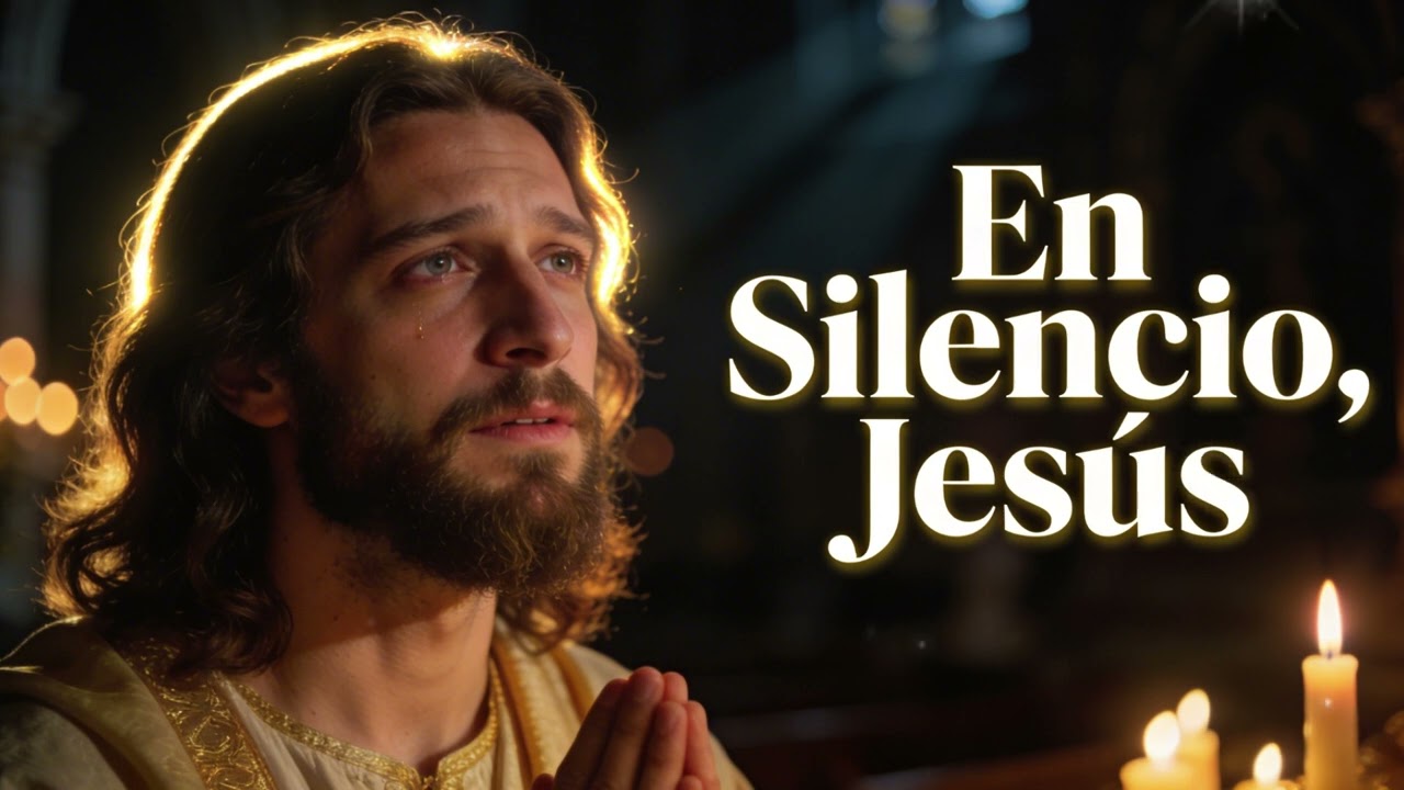 En Silencio, Jesús 🙏 | Alabanza Católica Lenta para la Ansiedad y la Paz