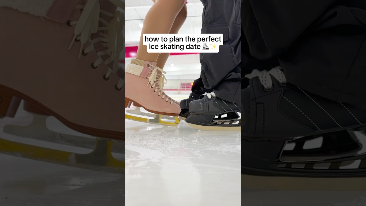 Need to get on step 2 ASAP😅 Do you have a skate date planned this winter?⛸️ #skatedate #iceskating