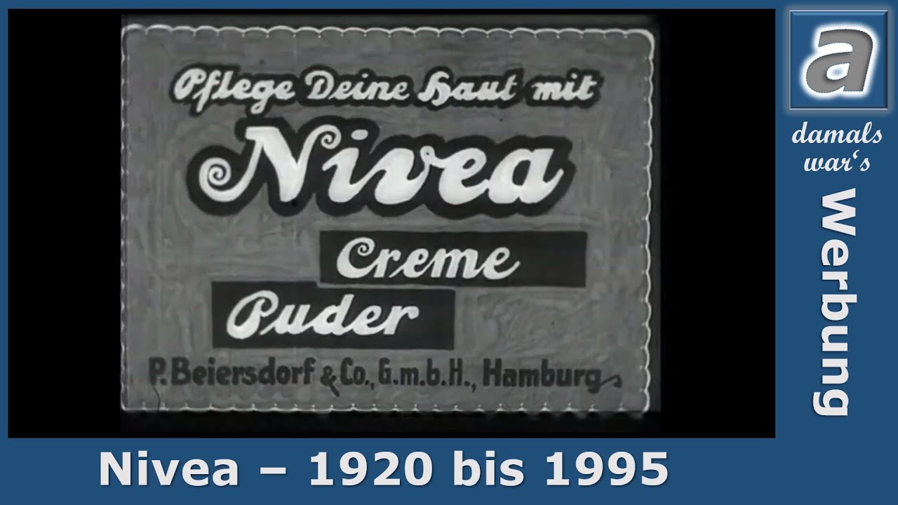 Nivea-Werbung ab 1920