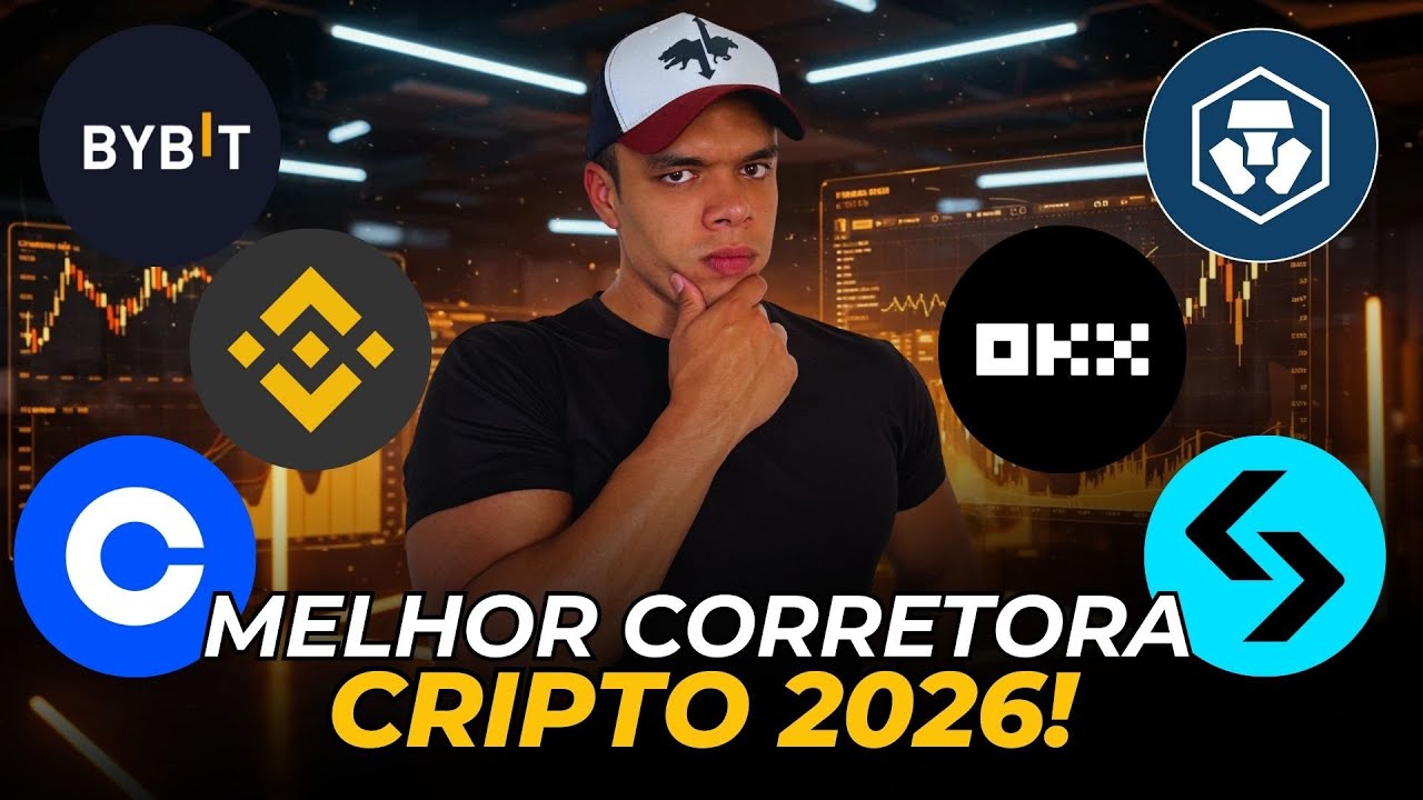 🤔 Qual melhor corretora CRIPTO  para usar em 2026? OKX Bybit Binance Coinbase 