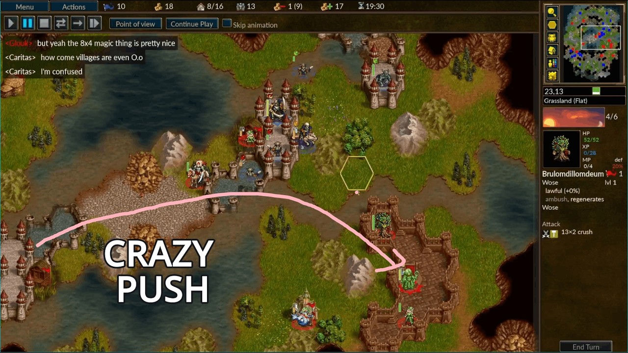 Another crazy Silverhead game | Wesnoth Ladder Replay