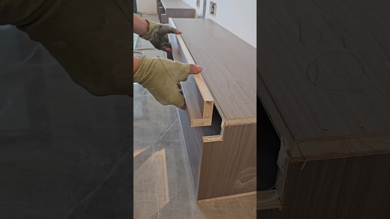 Building a TV Cabinet Base | Wood Cutting & Assembly Tutorial