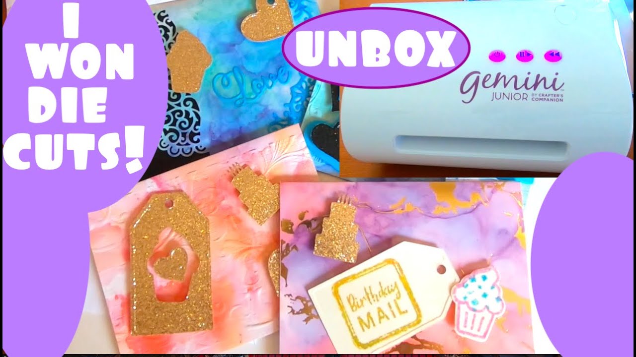 GEMINI MACHINE #UNBOXING+ Prize! die cut from Crafter's Companion! #gemini #crafterscompanion