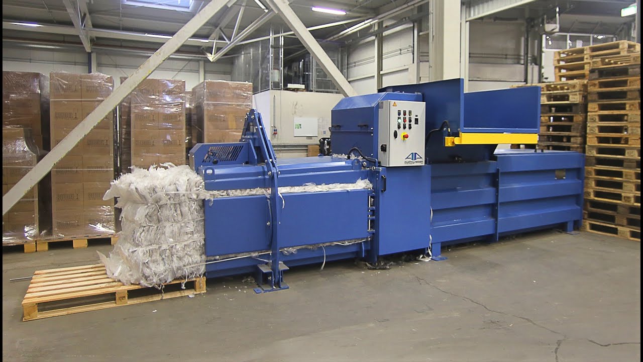 Horizontale Ballenpresse AP-SK / Horizontal Baling Press AP-SK AUSTROPRESSEN