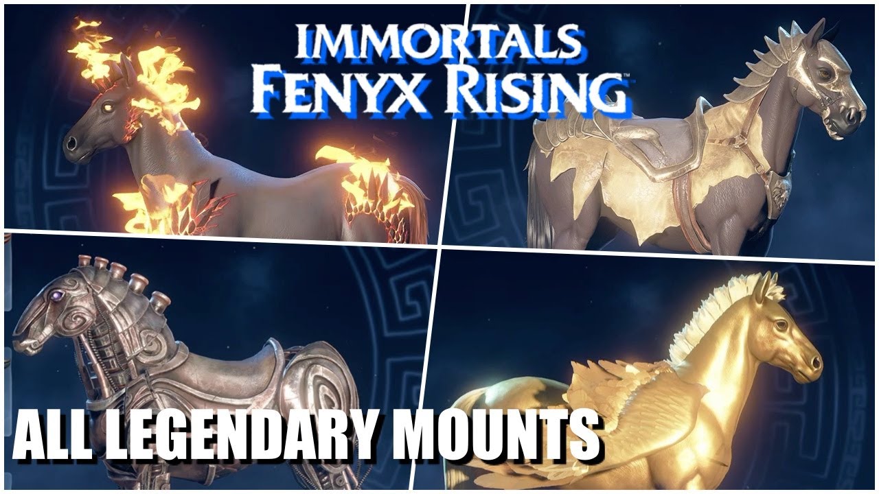 Immortals Fenyx Rising - All Legendary Mount Locations