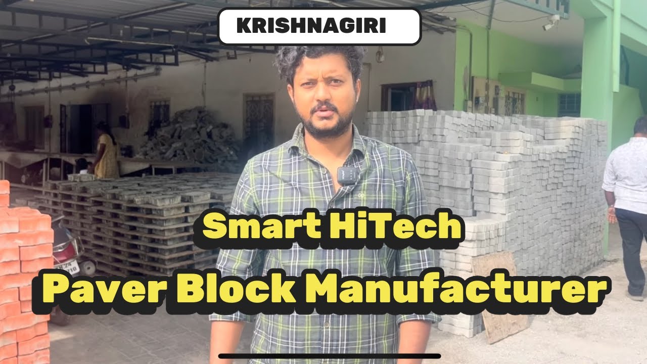 கிருஷ்னகிரியில் குறைந்த விலையில் Interlocking & Paver Blocks Tamil #talkswithmakkal