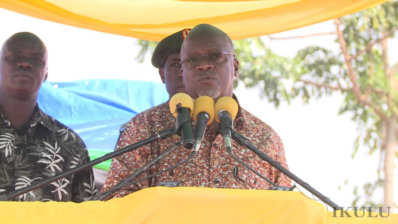 Kipindi,Rais Dkt. Magufuli akihutubia mkutano wa hadhara Katoro Mkoani Geita Agosti 3,2016