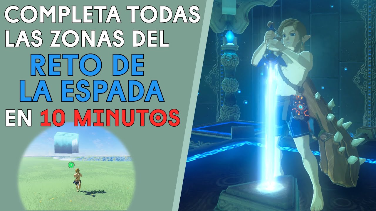 Completar el santuario de la espada facil con este glitch en Zelda Breath o the Wild