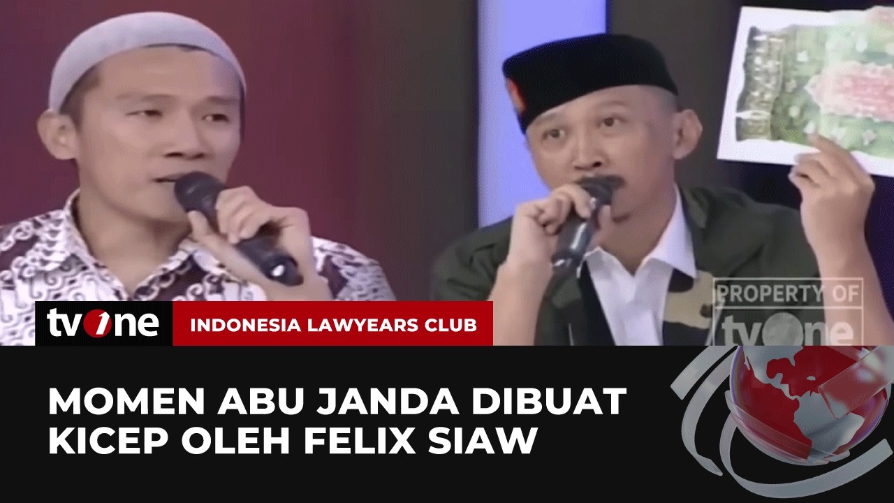 EPIC COMEBACK! Momen Felix Siauw Bikin Malu Abu Janda saat Bicara Panji Rasulullah | ILC tvOne