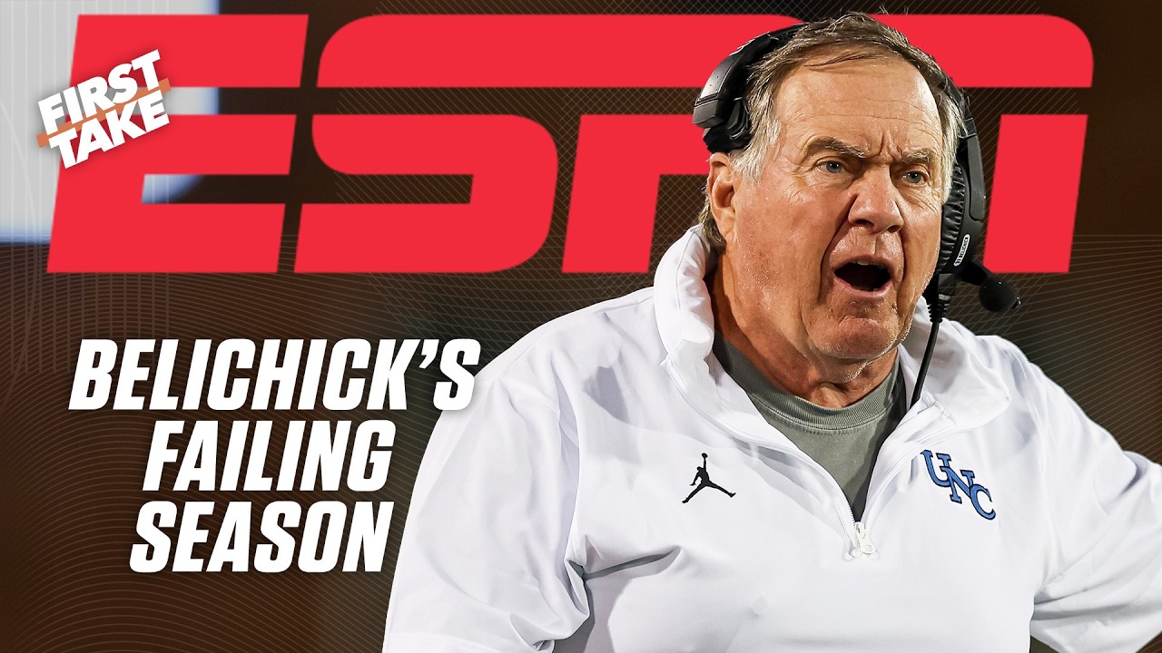 BEGINNING OF THE END?! 👀 Is Bill Belichick's UNC tenure already a failure? 😬 | First Take