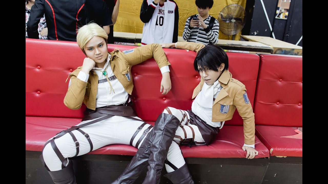 Levi and Erwin : If You Were Gay MGACE 2014 Cosplay Competition
